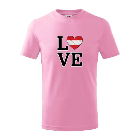 Love Rakúska vlajka