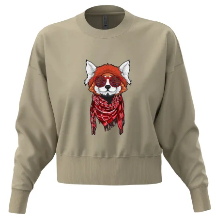 Červená panda hipster