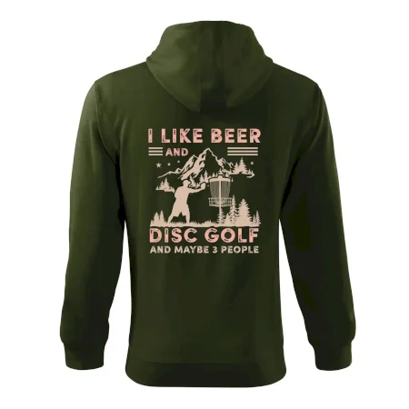 I like beer and disc golf