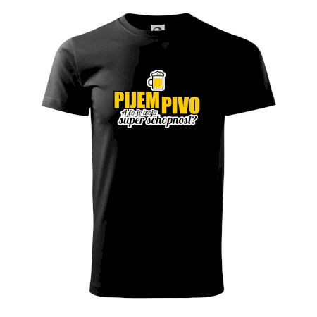 Pijem pivo - tvoja super schopnosť - rovný