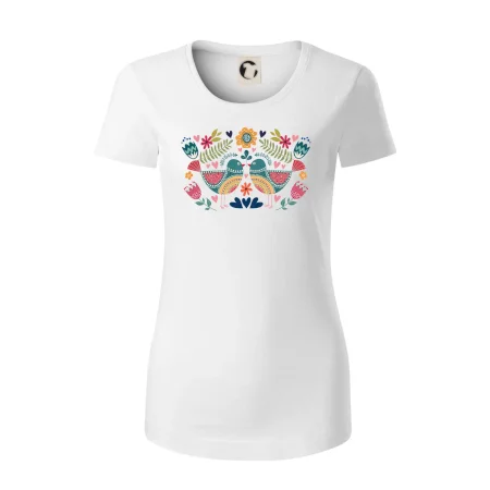 Folklór - dva farebné vtáčiky