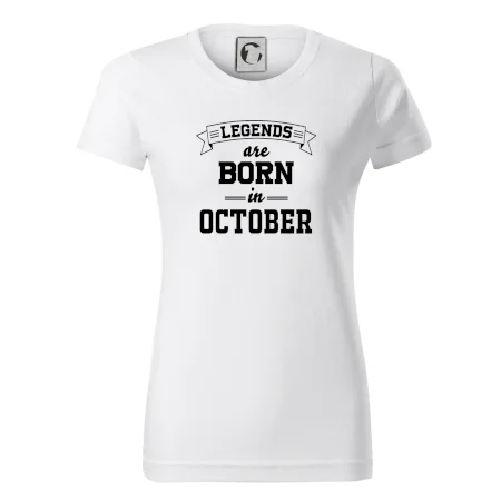 Legends are born in October