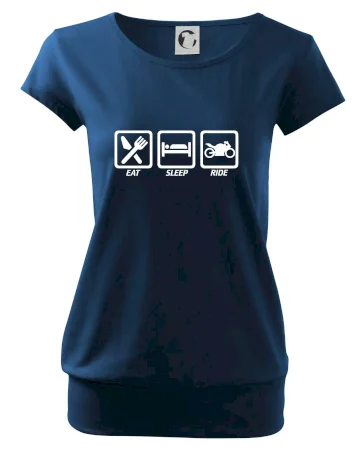Eat sleep ride - cesta