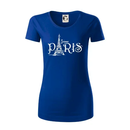 Paris nápis Eiffelovka rovný