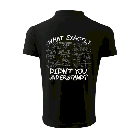What exactly didn't you understand - physics