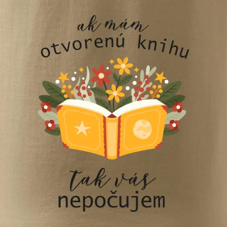 Ak mám otvorenú knihu, tak vás nepočujem