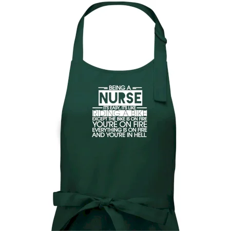 Being a nurse - bike