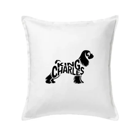 Kavalier king Charles španiel nápis v tele