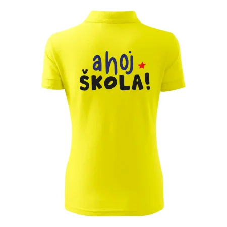 Ahoj škola farebné