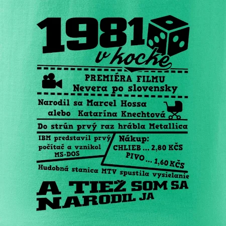 1981 v kocke