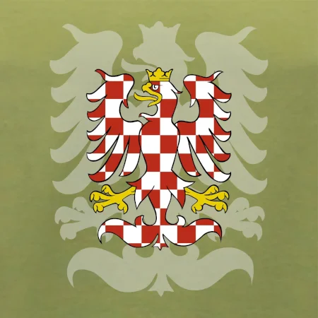 Moravská orlica veľká s tieňom