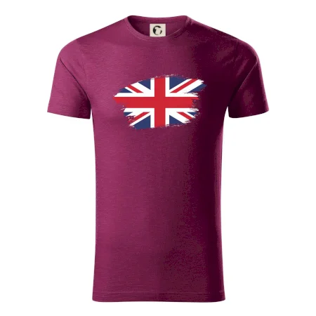 Britská vlajka roztrhaná