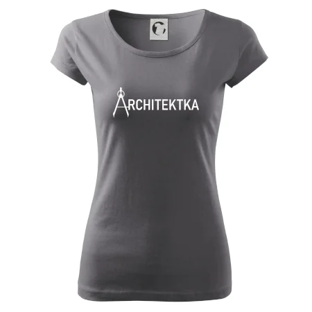 Architektka nápis