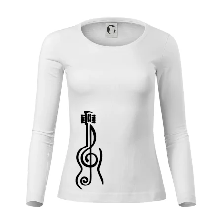 Husľový kľúč gitara