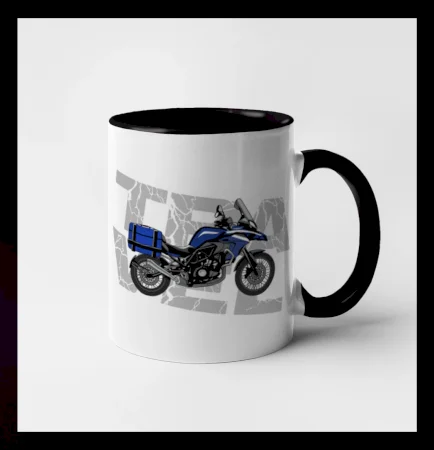 Cestovná enduro modrá