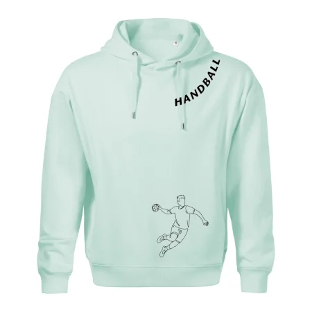 Handball nápis šikmo