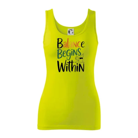 Balance begins within