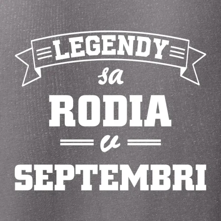 Legendy sa rodia v septembri