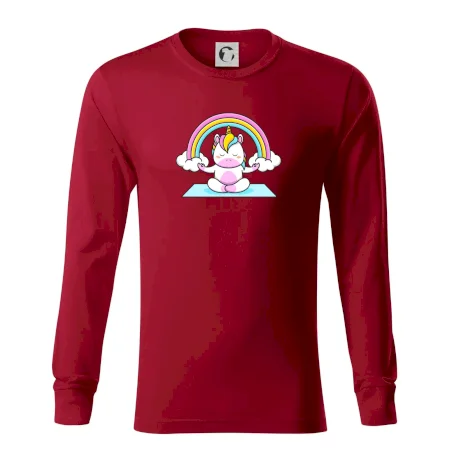 Yoga jednorožec - dúha