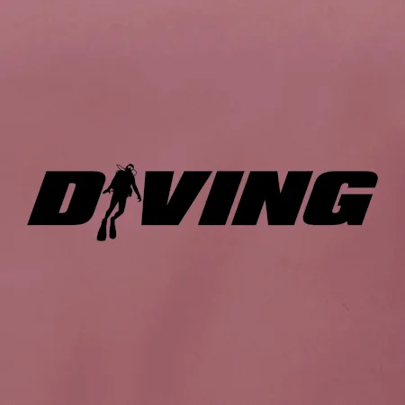 Diving nápis potápač