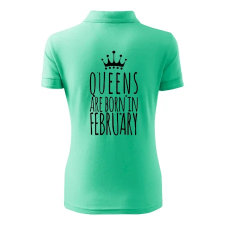 Queens are born in February