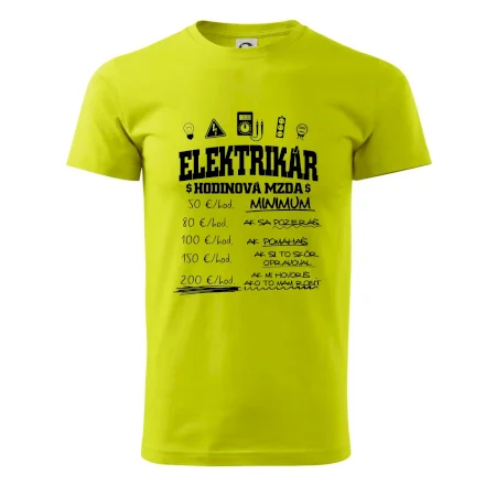 Hodinová mzda elektrikár