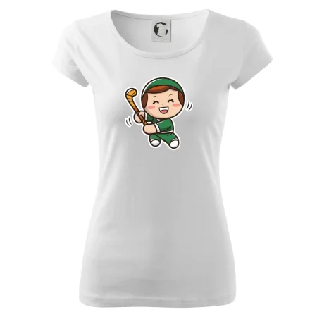 Ikona pozemný hokej holka