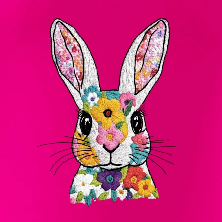 Zajačik ako vyšitý