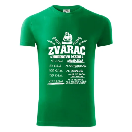 Hodinová mzda zvárač
