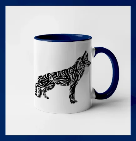 Nemecký ovčiak - tattoo