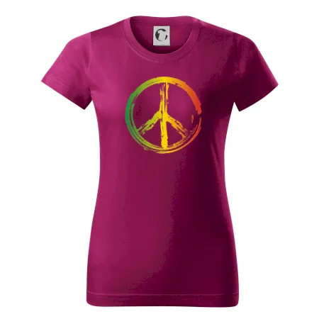 Peace symbol paint