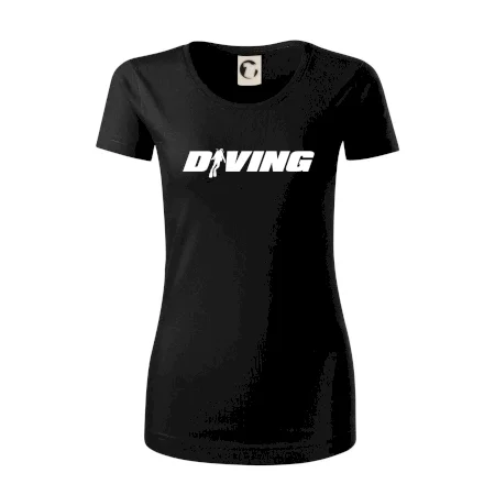 Diving nápis potápač