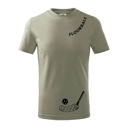 Floorball nápis šikmo