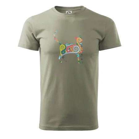 Mačka farebné krivky