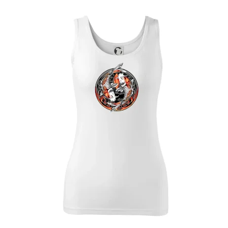 Yin & Yang Koi kapor - oranžový