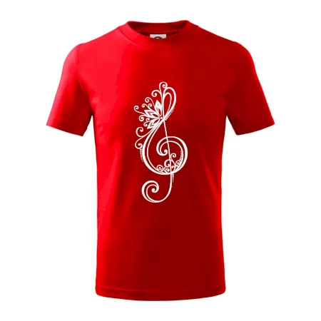 Husľový kľúč kvety