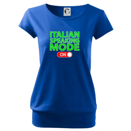Italian speaking mode - ON