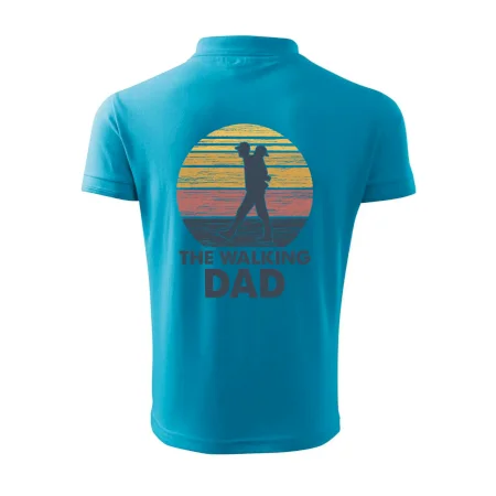 The walking dad - tata s dítětem na zádech