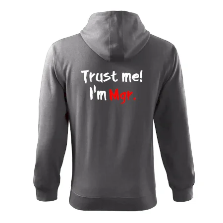 Trust me I´m  Mgr. / Ver mi som Magister.
