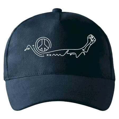 Päsť a symbol mieru