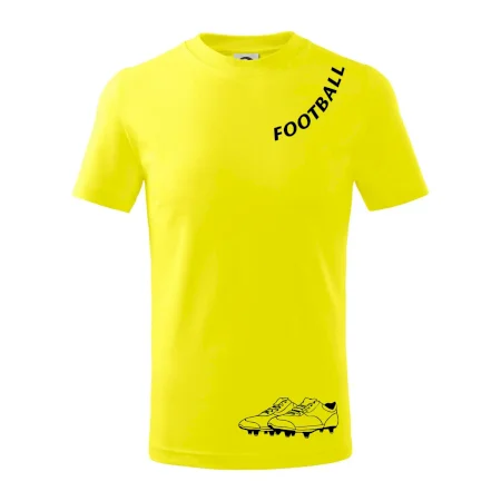FOOTBALL nápis šikmo
