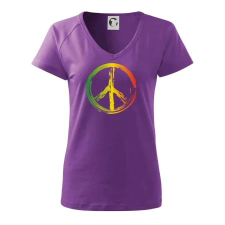 Peace symbol paint