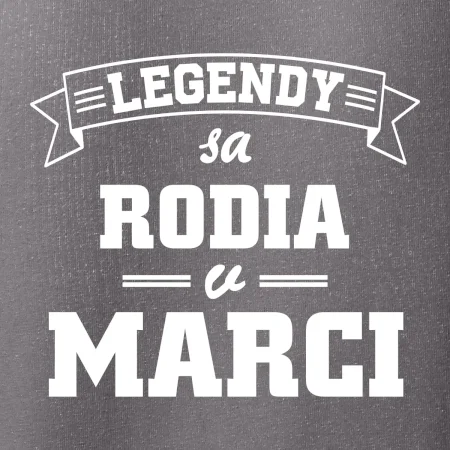 Legendy sa rodia v marci