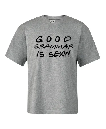 Good grammar is sexy
