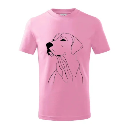 Labrador čierna kresba