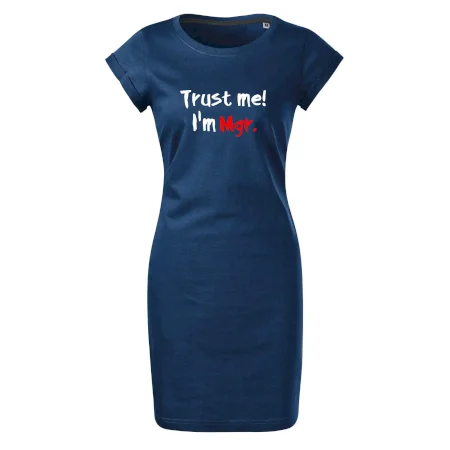 Trust me I´m  Mgr. / Ver mi som Magister.
