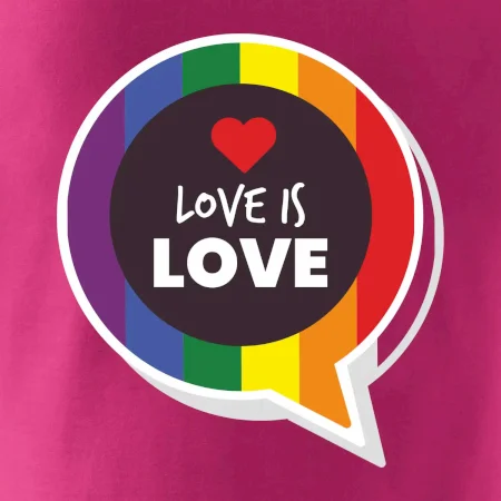 Love is love bublina