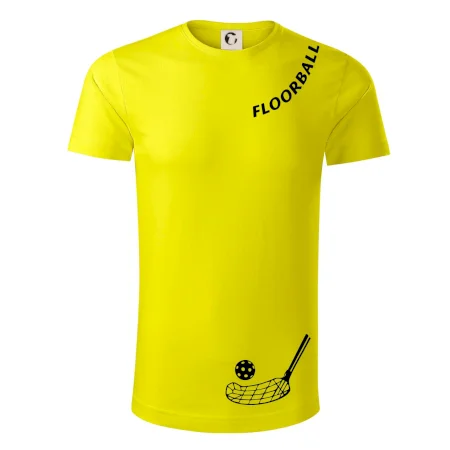 Floorball nápis šikmo