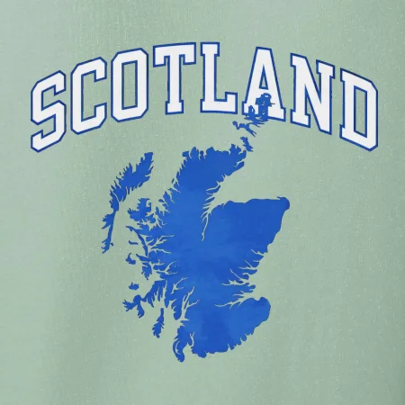 Scotland nápis s mapou