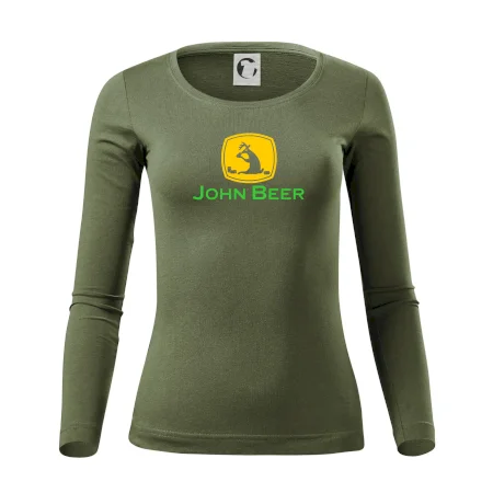 John Beer jeleň s pivom